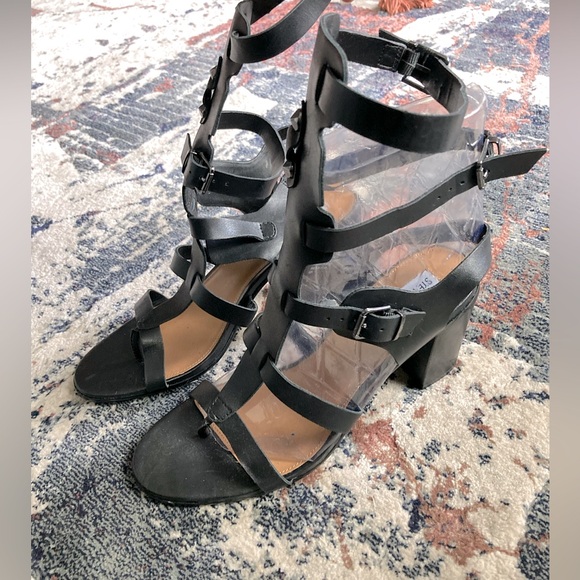 Steve Madden Shoes - Steve Madden Homegirl Gladiator Heels NWOB